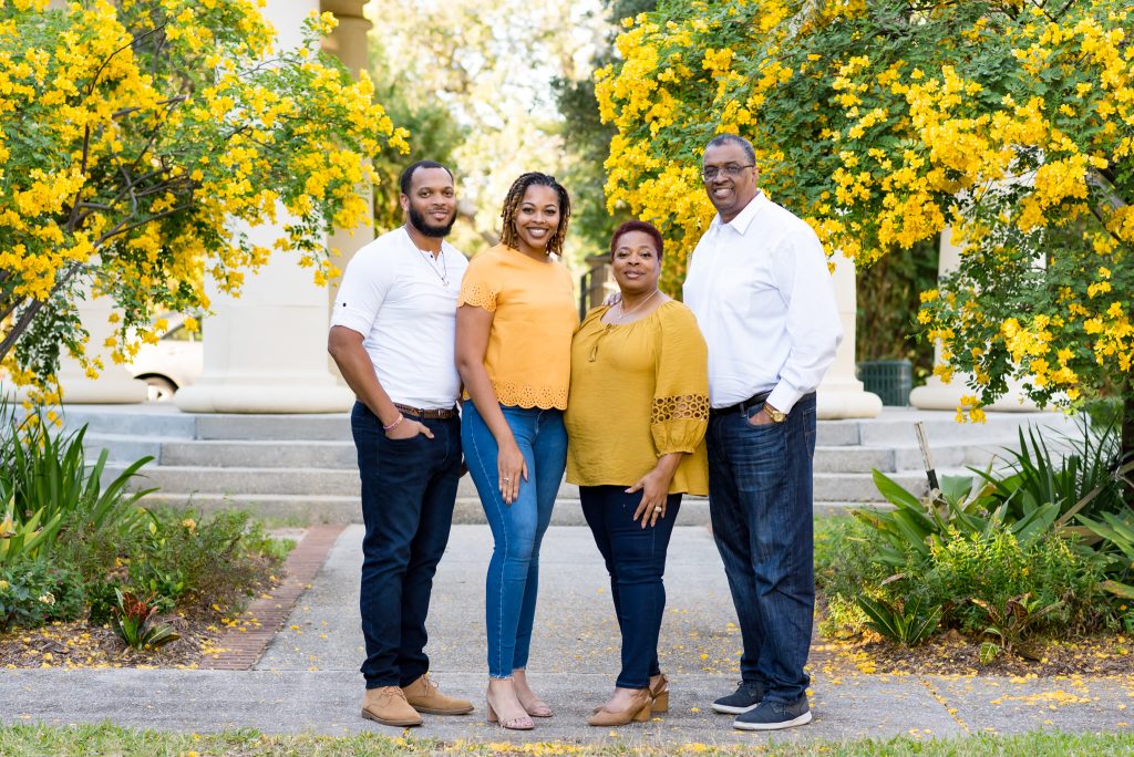 David and family